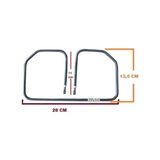 FullYedek Nostalgie Schafer Uyumlu Tost Makinesi Rezistansı 26 x 13,5 cm 900 Watt 115V