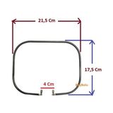 FullYedek Premier PTM-6320 Rezistans 800 , Watt 115 V Tost Makinesi Rezistansı 21,5 x 17,5 cm