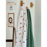 Fulya Tuhafiye Ftbabycollection %100 Pamuk 2'li Müslin Bebek Battaniye Seti Oeko-Tex Sertifikalı Müslin örtü 80 x 90 cm - 80 x 90 cm - Yeşil
