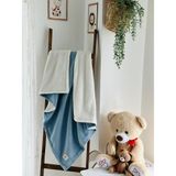 Fulya Tuhafiye Ftbabycollection Kışlık Welsoft Iç Yüzeyli Örgü Pike Bebek Battaniyesi 100X110 cm - 100 x 110 cm
