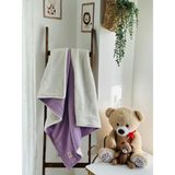 Fulya Tuhafiye Ftbabycollection Kışlık Welsoft (Polar) Iç Yüzeyli Örgü Pike Bebek Battaniyesi 100X110 cm - 100 x 110 cm