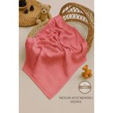 Fulya Tuhafiye Ftbabycollection Pamuk 4 Katlı Müslin Bebek Battaniyesi Gül Kurusu Oeko- Tex Sertifikalı Müslin Örtü 100x110 cm - Gülkurusu - 100 x 110 cm