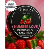 Fumara Number Love Nargile Marmelatı 200Gr. Karpuz-Çilek-Nane-Sakız Aromalı Nargile Reçeli
