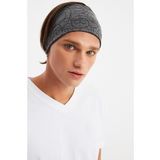 Füme Erkek Pamuklu Penye, Kaymaz, Ultra Hafif, Spor Geniş Saç Bandı Bandana Buff