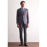 Füme Kırlangıç Yaka Esnek Bel 6 Drop Slim Fit Tam Astar Takım Elbise 1001255168