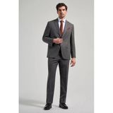 Füme Mono Yaka 4 Drop Comfort Fit Tam Astar Esnek Takım Elbise 1001250169