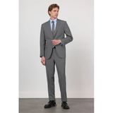 Füme Mono Yaka 4 Drop Comfort Fit Tam Astar Esnek Takım Elbise 1001260168