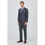 Füme Mono Yaka 6 Drop Comfort Fit Tam Astar Esnek Takım Elbise 1001250152