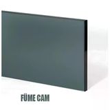 Füme Renkli Duş Camı -Yedek Parça (8 Mm -54.6-181.2 Cm)