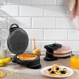 Füme Renkli Waffle Makinesi ile Lezzetli Tatlar Hazırlayın - Antrasit