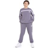 Füme Şerit Detaylı Bisiklet Yaka Erkek Çocuk Basic Eşofman Takımı 21264 - 13 - 14 Yaş