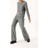 Füme Triko Pantolon ve Kazak Suit 28859