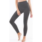 Füme Yüksek Bel Toparlayıcı Seamless Kadın Spor Tayt