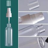 Fumeyabi 5’li 100 ml Boş Sprey Şişesi – Kolonya, Parfüm, Dezenfektan ve Temizlik Solüsyonları Için Şeffaf Taşınabilir Plastik Sprey Şişesi Seti (100 Ml)