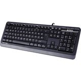 Fumeyabi A4 Tech FK10 F USB Türkçe Fn-Multimedya Siyah/gri Klavye - 0-Bordo
