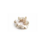 FUMEYABİ Doğal İpek Saç Tokası (Scrunchie) – Krem Ekru Renk
