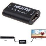 Fumeyabi HDMI Dişi Dişi Uzatıcı Repeater 4K 40 Metre Adaptör Extender - 0 - Siyah