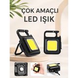 Fumeyabi LED Işık Acil Durum Işığı Çok Fonksiyonlu Mıknatıs Özelliği - 0,5 W - Altın