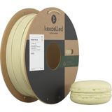 Fumeyabi Mat Pla Filament 1,75 mm +/- 0,03 Mm, Makaron Pla Rulo, 3D Yazıcı Filament, Mat Yüzey, 1 kg (2,2 Lb) Karton Makara, Kaz Sarısı - 00-Siyah - Beyaz