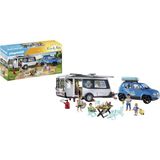 Fun 71423 Arabalı Karavan, Kamp, Doğada Çok Yönlü Kamp Eğlencesi, Kapsamlı Aksesuarlar, Tüm Ülke Çapında Ortak Aile Gezisi, 4 Yaş ve Üzeri Çocuklar Için Oyuncak - standart