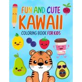 Fun and Cute Kawaii Coloring Book for Kids: Coloring Pages for Kids Ages 3-8 with Bold, Easy-to-Color Designs – Perfect for Parents, Teachers, Creative Kids, and Gift-Givers!