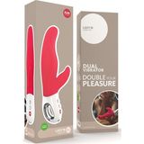 Fun Factory Lady Bi Klitoris ve G-Spot Uyarıcı Kırmızı Rabbit Vibratör
