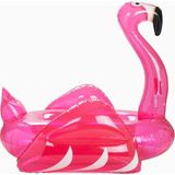 Funboy Parıltılı Pembe Flamingo Şişme Yatak