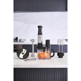 Functionall 2848H Inox Mutfak Robotu, Siyah, Çok Fonksiyonlu ve Dayanıklı - Ahşap