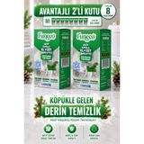 FUNECO Çam Ferahlığı - Avantajlı Paket - 2 Kutu - 8 Paket - Tuvalet Klozet Temizleyici, Aktif Köpüklü