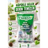 FUNECO Klozet Tuvalet WC Temizleyici, Aktif Köpüklü, Doğa Dostu, Çam Ferahlığı - 1 Paket