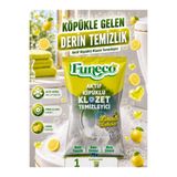 FUNECO Klozet Tuvalet WC Temizleyici, Aktif Köpüklü, Doğa Dostu, Çam Kokusu- 1 Paket