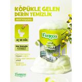 FUNECO Klozet Tuvalet Wc Temizleyici, Aktif Köpüklü, Ekolojik Doğa Dostu, Limon Ferahlığı, Aylık Paket