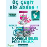 FUNECO Klozet Wc Temizleyici Set – Lavanta, Okyanus ve Yeni POP Pink! - Köpüklü & Doğa Dostu