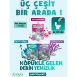 FUNECO Klozet Wc Temizleyici Üçlü Set – Lavanta, Okyanus ve Yeni Pop Pink! - Köpüklü & Doğa Dostu