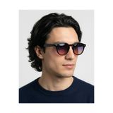 Funeyes Harby Siyah Çerçeve Kırmızı Degrade Trend Iki Renkli Metal Cam Çift Menteşe Sistemi Sağlam Ürün