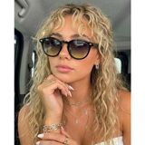 Funeyes Harby Siyah Çerçeve Sarı Degrade Trend Iki Renkli Metal Cam Çift Menteşe Sistemi Sağlam Ürün