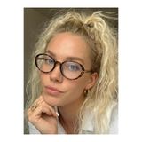 funeyes Lille Oval Elips Trend Model Mavi Işık Korumalı Gözlük