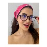 funeyes Ness Modeli Yuvarlak Parlak Siyah Metal Menteşeli Esnek Hafif Ekran Gözlüğü 50-17-145