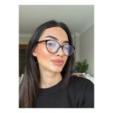 funeyes Tokyo Cat Eye Siyah Mavi Işık Korumalı Gözlük Popüler Model Çekik Kedi Gözlük Ekartman