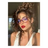 funeyes Victoria Bordo Cat Eye Mavi Işık Korumalı Blue Block Gözlük (küçük - orta )
