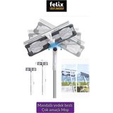Funflex Paletli Oynar Başlıklı Camsil Çekçek Cam Silme Aparatı - 1 Adet