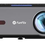 FunFlix P1 Android 4K Destekli Bluetooth 5G Wi-Fi LED Full HD Projeksiyon Cihazı, 150W lamba, 300 inç görüntü