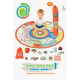 Funflo 21 Oyunlu Eğitici Oyun Halısı 10 Parçalı Çocuk Etkinlik Matı