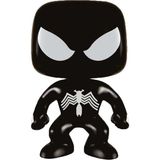 FUNKO 024492 Pop Marvel: Black Suit Spider-Man Glows in the dark Exclusive 79 Bobble-Head figürü