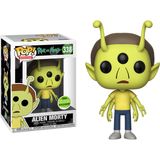 Funko Alien Morty (2018 Spring Con Exclusive): Rick & Morty x POP! Animation Vinyl Figure & 1 PET Plastic Graphical Protector Bundle [#338 / 28448 - B]