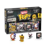 Funko Bitty Pop! 4 paket: Freddy'S at Five Nights - FNAF - Golden Freddy, Kukla, Lolbit, Sun & Moon - 1'si 6'ta Alma Şansı Nadir Chase Variant - Styles May Vary - 0,9 inç (2,2 cm)