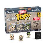 Funko Bitty Pop!: Avatar: The Last Airbender Mini Koleksiyon Oyuncakları 4'lü Paket - Momo, Appa, Toph ve Gizemli Kovalamaca Figürü ile Aang (Stiller Değişebilir)