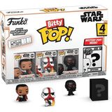 Funko Bitty Pop! Mandalorian Mini Koleksiyon Oyuncakları 4'lü Paket - Moff Gideon, Yakma Fırını Stor - --