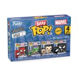 Funko Bitty POP: Marvel - Spider-Man 4'lü Paket Chase, Oyuncak Figür