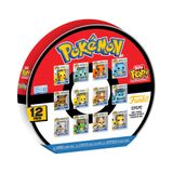 Funko Bitty Pop! Pokemon - 12'li Paket - Pikachu, Eveee, Charmander, Squirtle ve diğer 7/8" Mini Koleksiyon Figürleri - Minyatür Oyuncaklar - Hediye Fikri